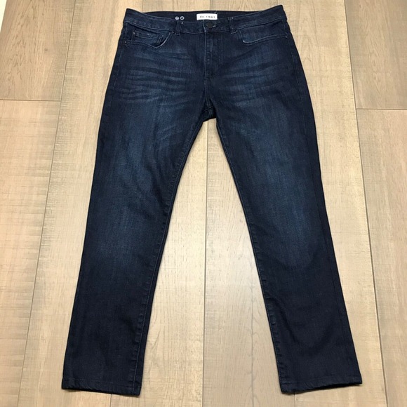 DL1961 Other - DL1961 Jeans Mens Size 34 X‎ 32 Actual 34X28 Dark Blue Nick Slim Bayou Preppy